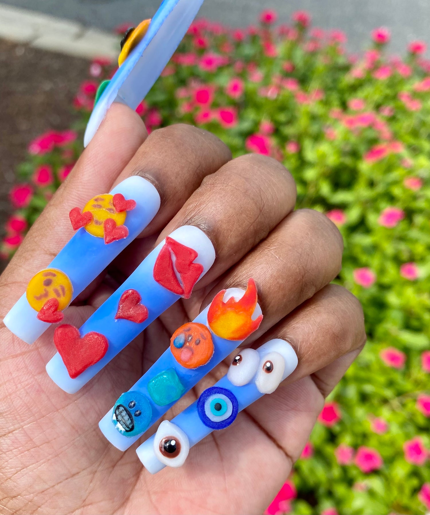 Emoji Me - Embellished Tips