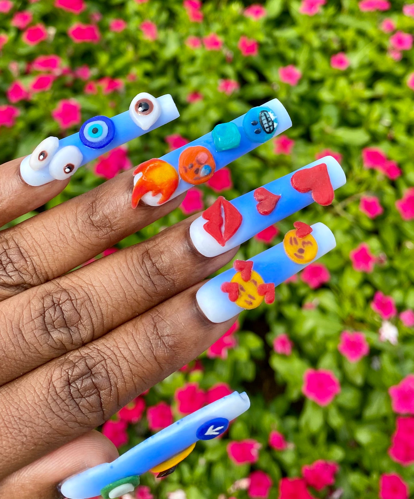 Emoji Me - Embellished Tips