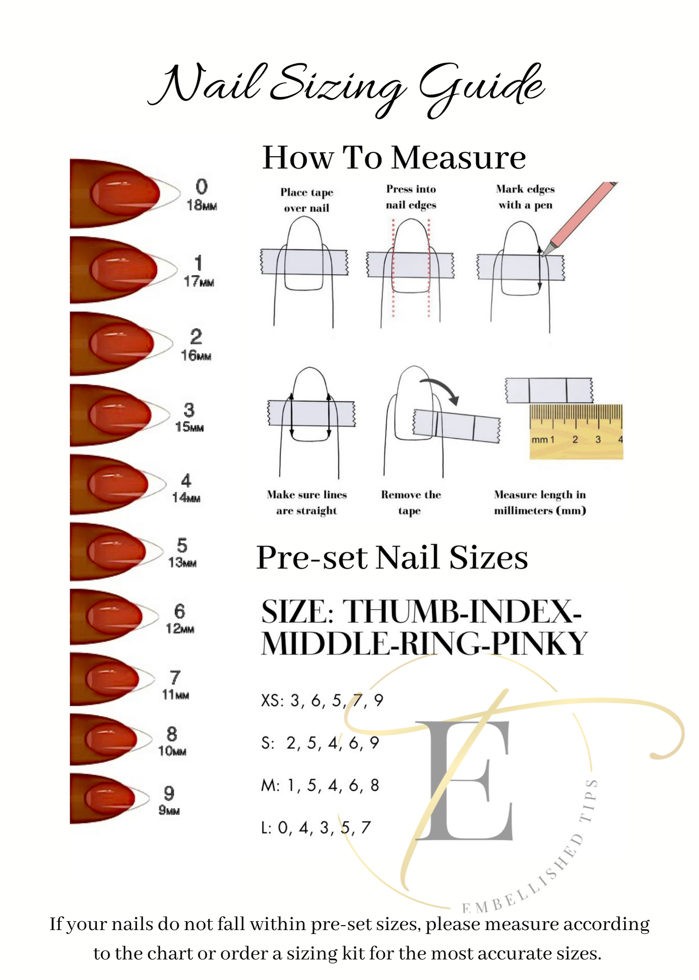 Melanin - Embellished Tips