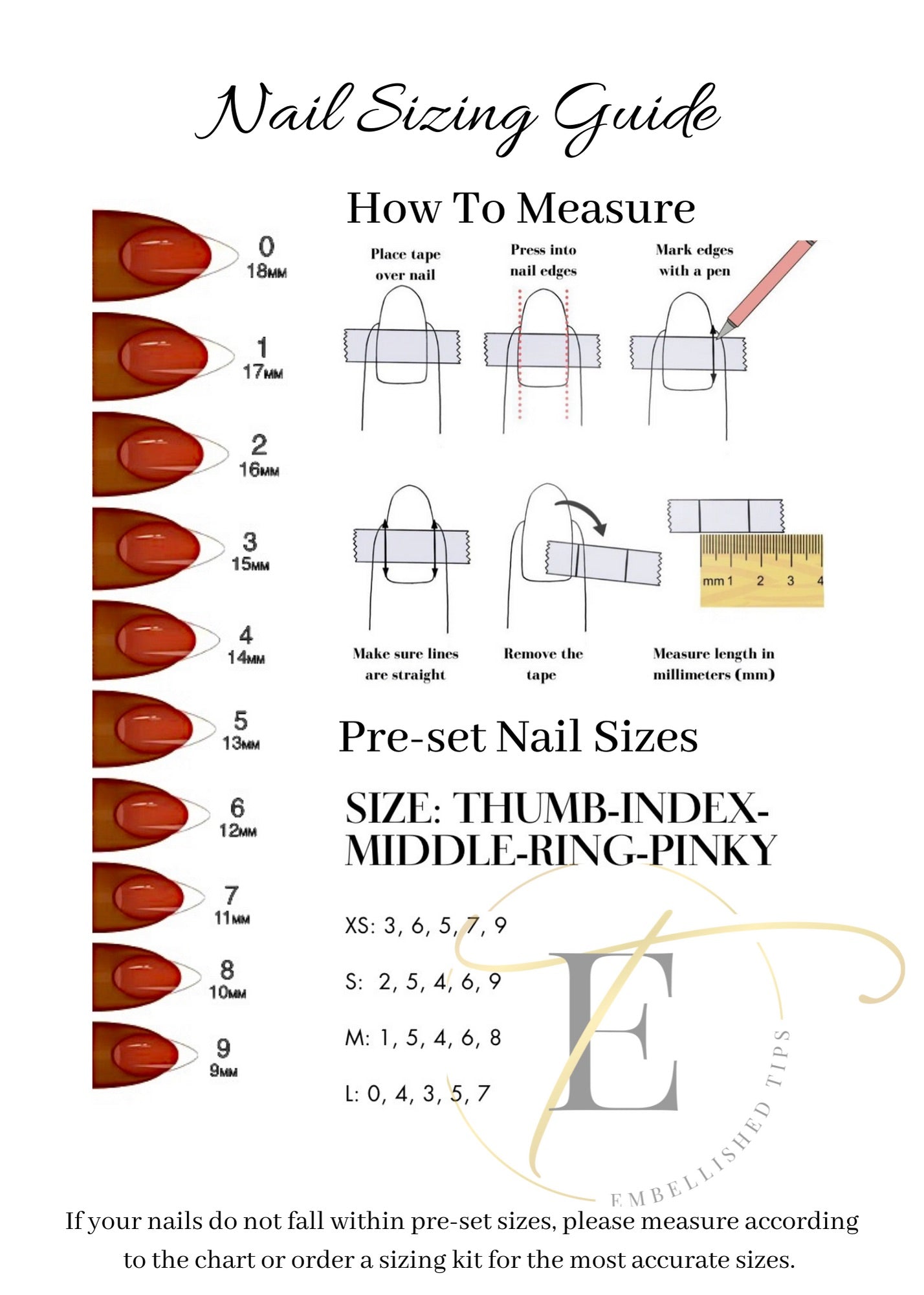 Aries - Embellished Tips