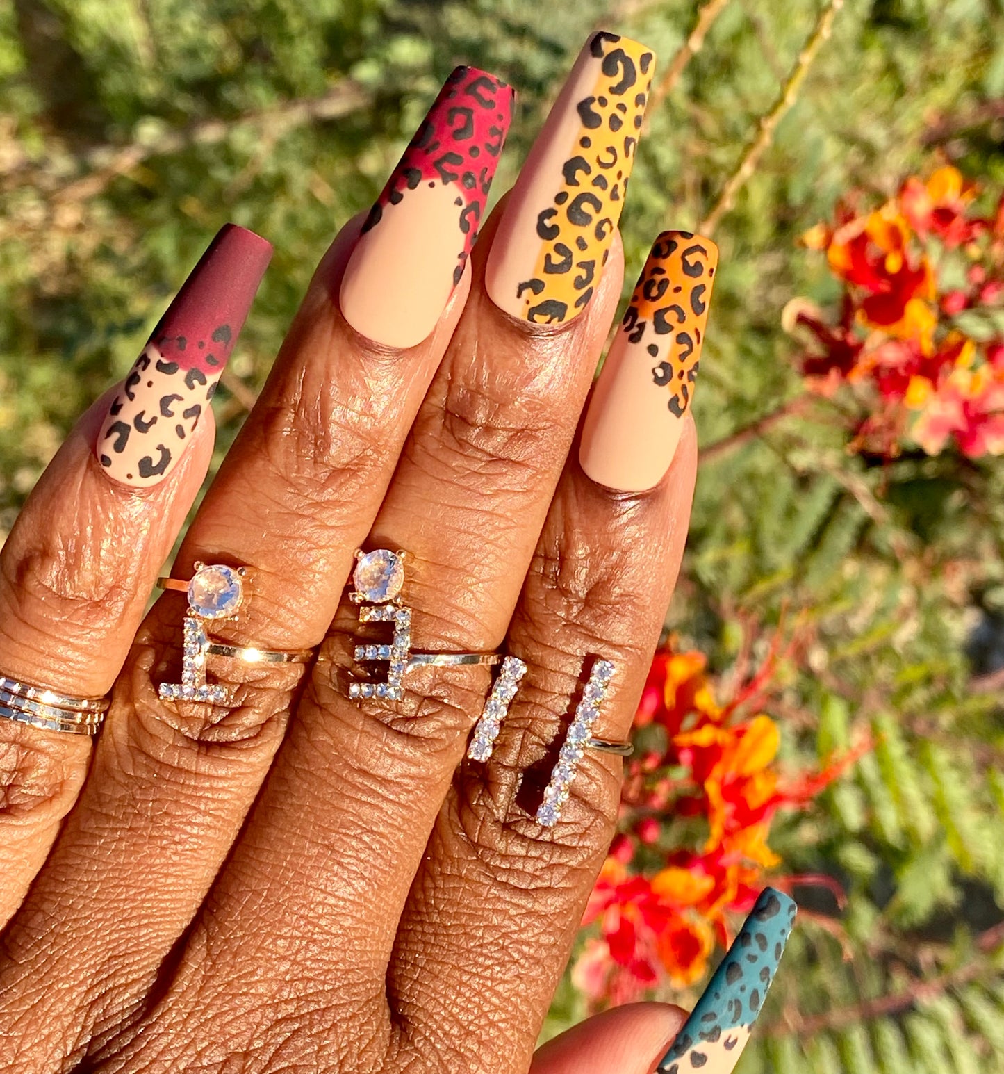 On The Prowl - Embellished Tips